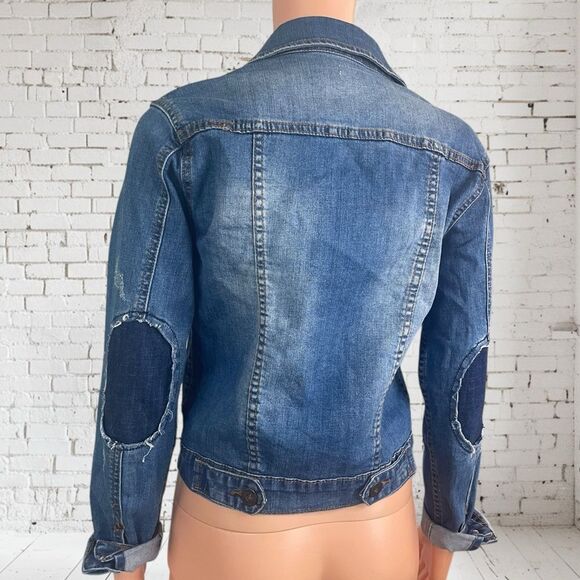 Hudson Jeans Classic Blue Denim Jacket - Picture 2 of 8